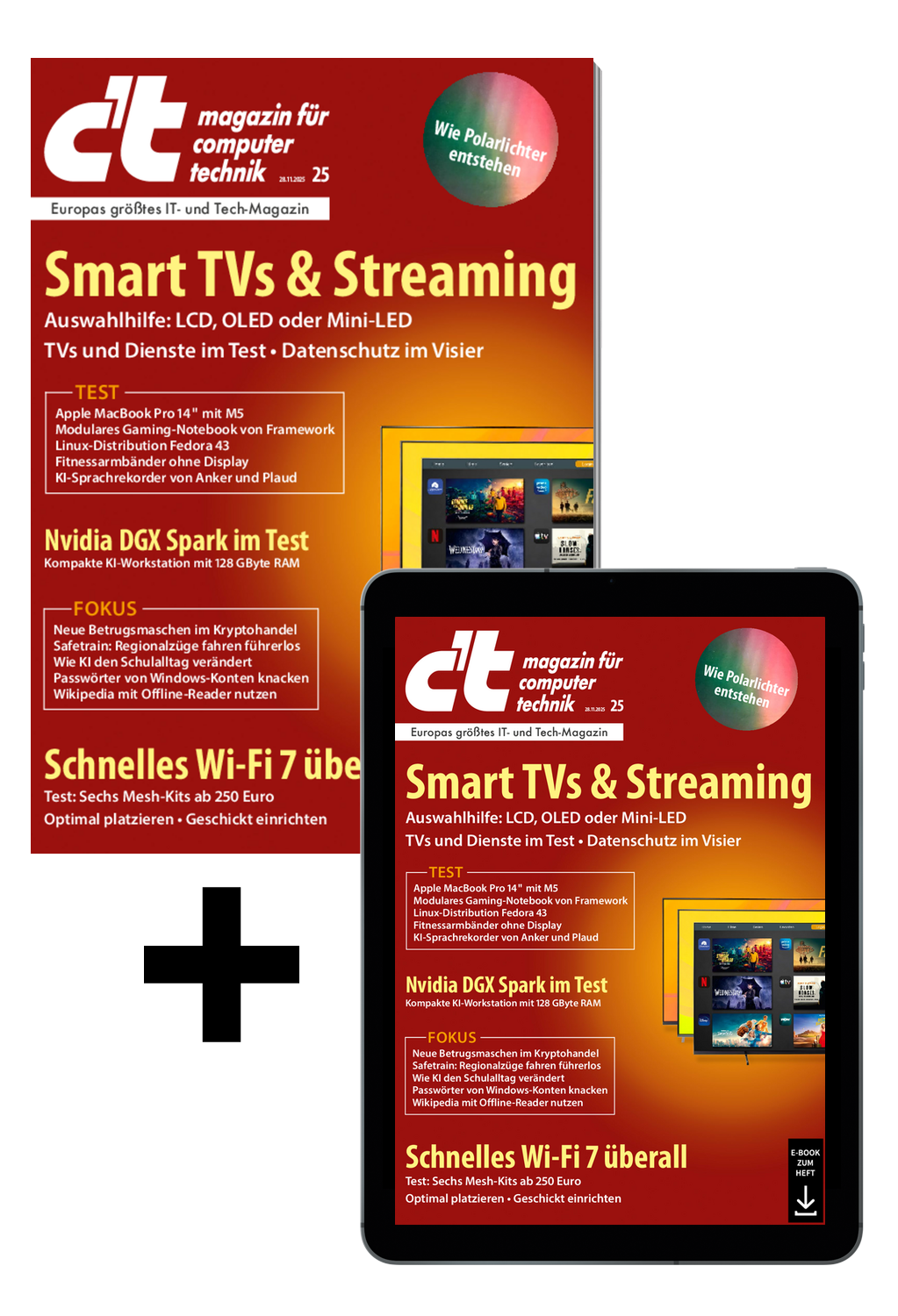 Produktbild für Bundle c't 25/2025 (Heft + PDF)