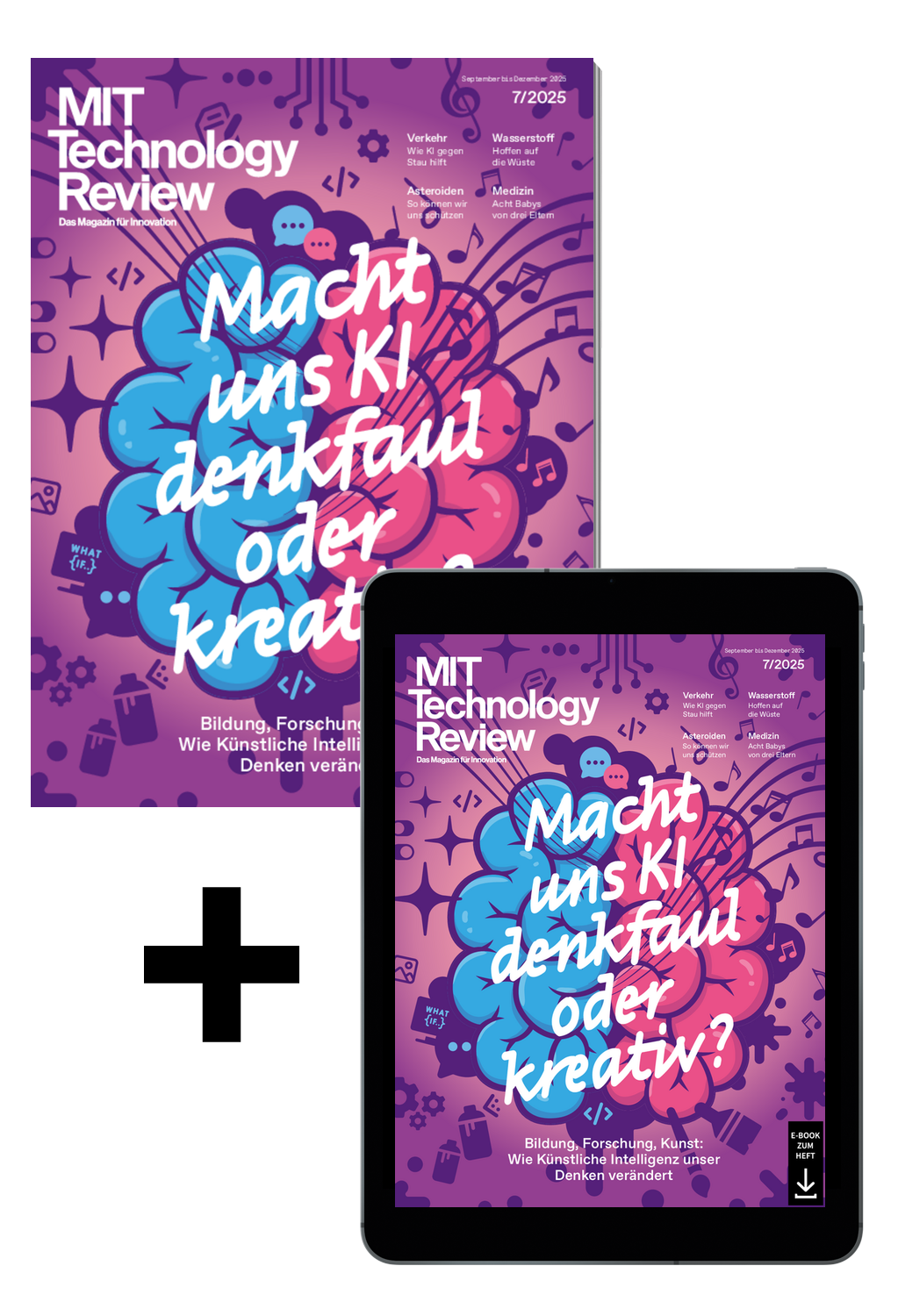 Bundle MIT Technology Review 07/2025 (Heft + PDF)