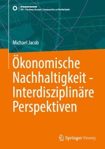 Produktbild für Ökonomische Nachhaltigkeit - Interdisziplinäre Perspektiven