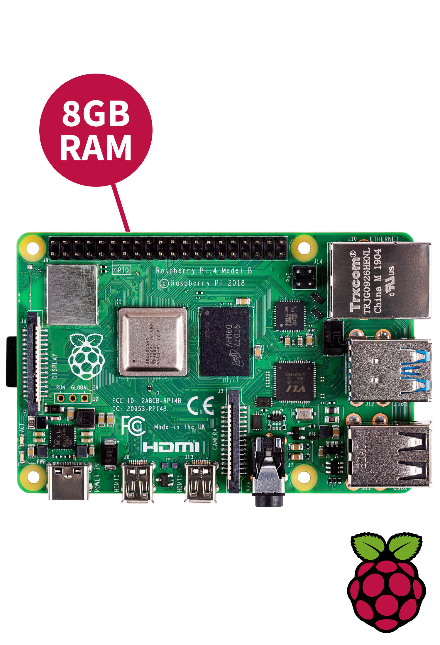 Make E-Dossier Raspberry Pi (PDF) + Raspberry Pi 4 Model B (8GB RAM)