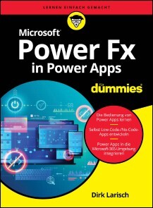 Produktbild für Microsoft Power FX in Power Apps für Dummies