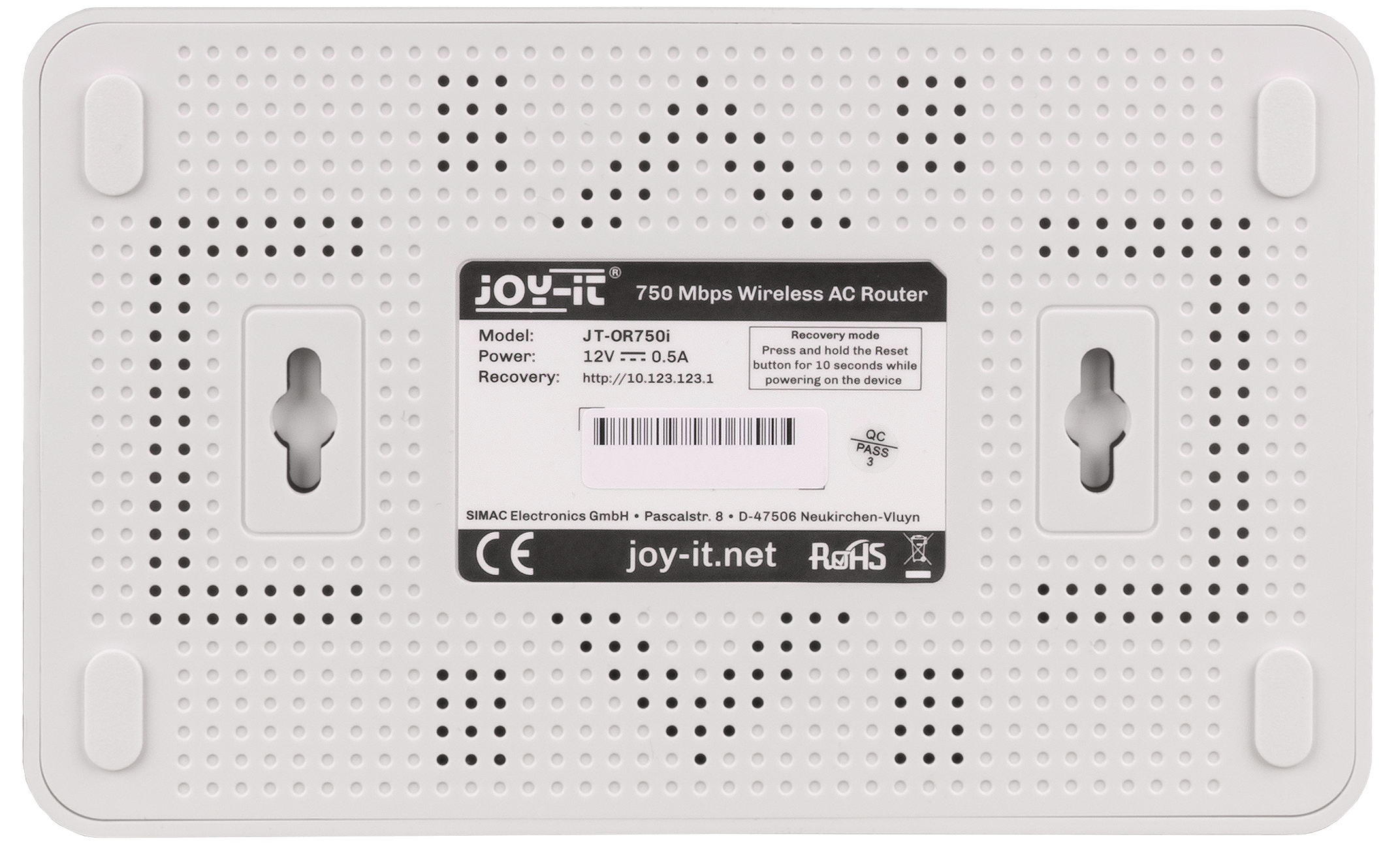 Joy-IT OR750i: Freifunk- & OpenWrt-Dual-Band-Router