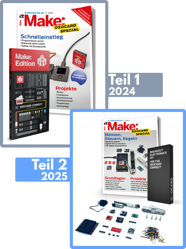 Superbundle: Make Oxocard-Specials 2024 & 2025 mit Hardware
