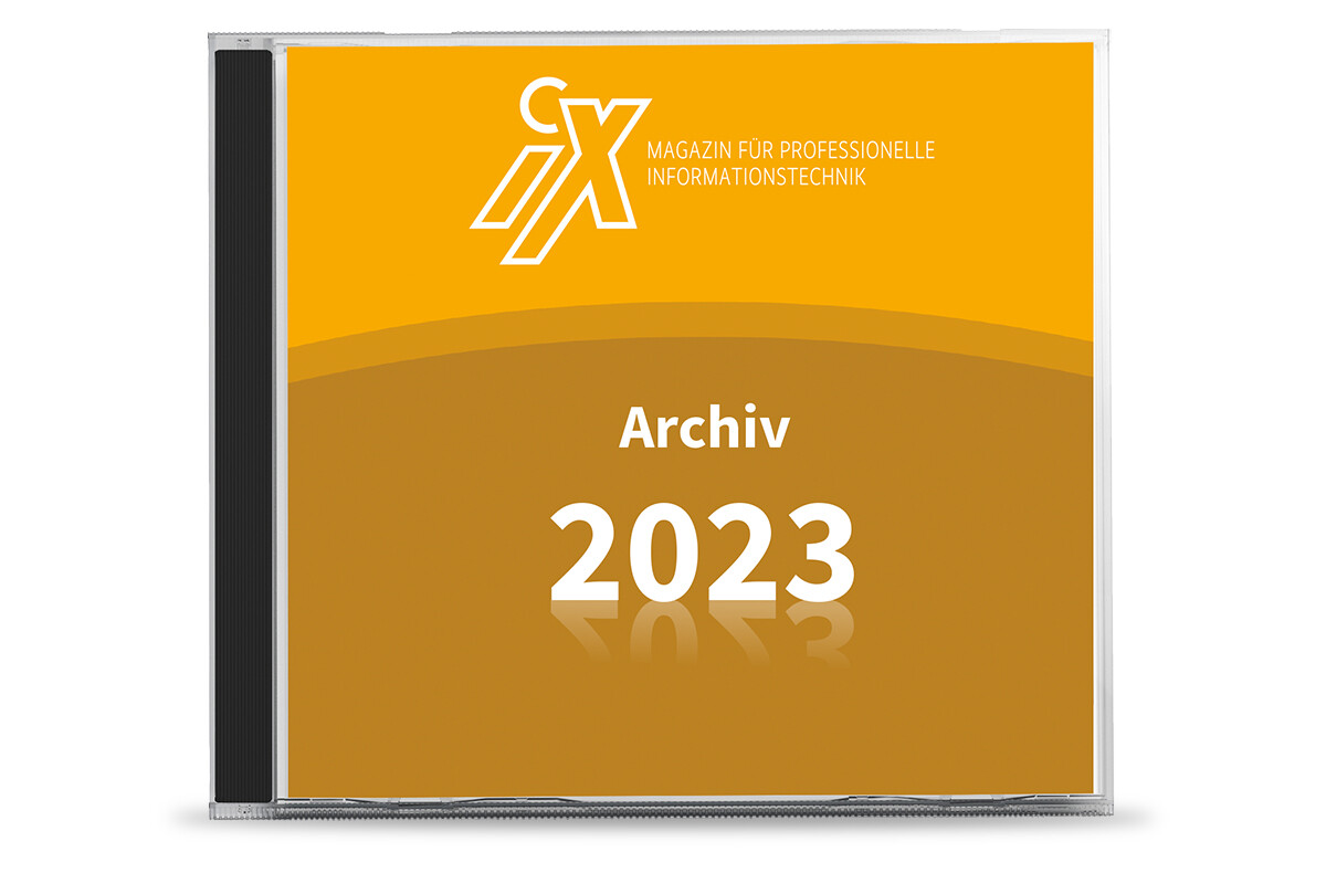 iX Archiv-DVD 2023