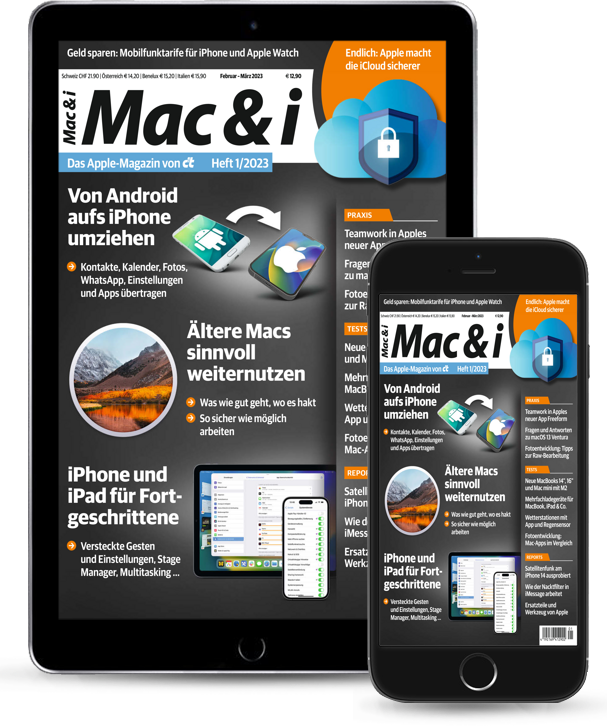 Mac & i Geschenkabo Digital