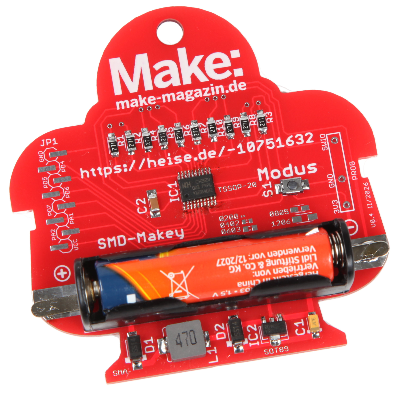 Produktbild für Makey SMD-Lötbausatz