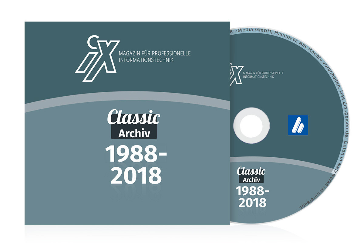iX CLASSIC Archiv-DVD 1988-2018