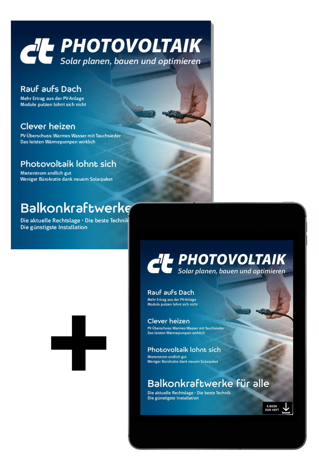 Bundle c't Photovoltaik 2024 (Heft + PDF)