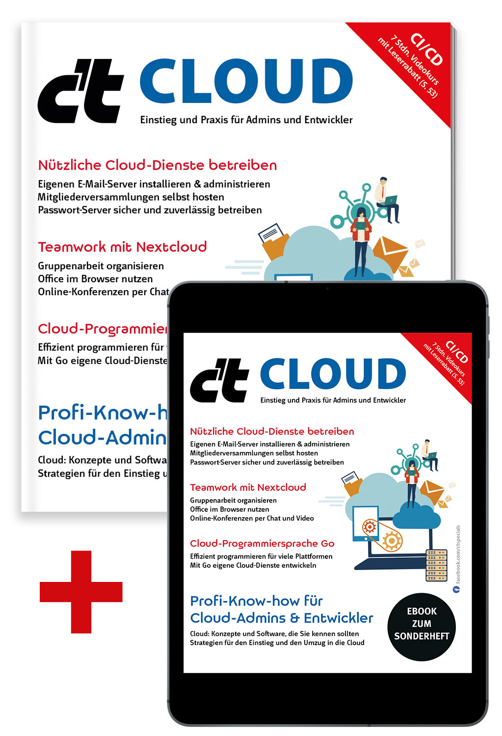 Bundle c't Cloud 2021 (Heft + PDF)