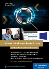 Produktbild für Sichere Windows-Infrastrukturen