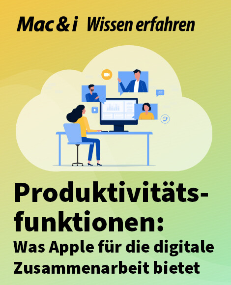 Produktivitätsfunktionen: Was Apple für die digitale Zusammenarbeit bietet