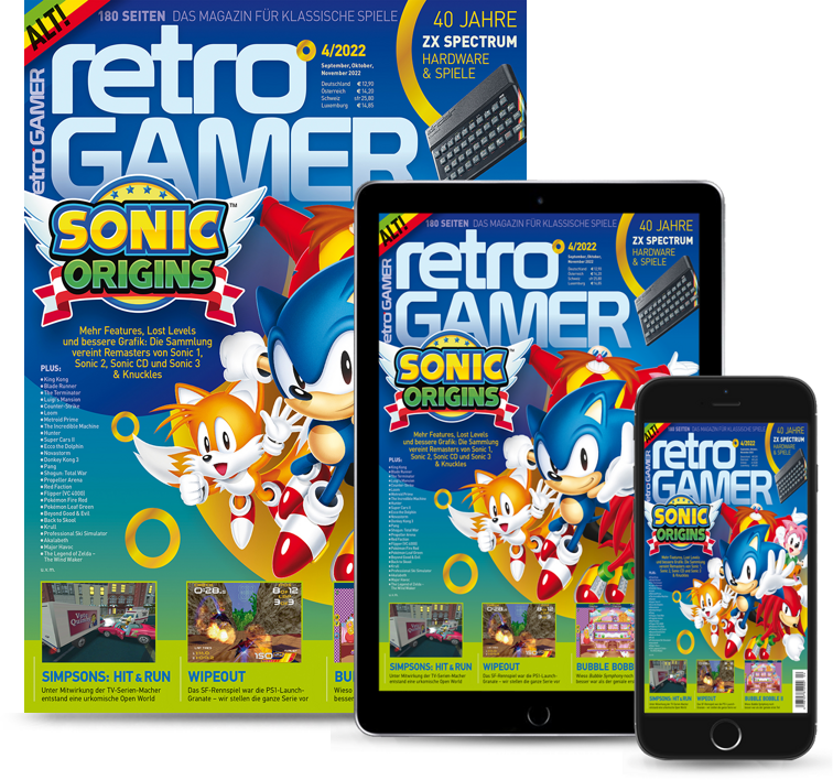 Retro Gamer Jahresabo Heft & Digital