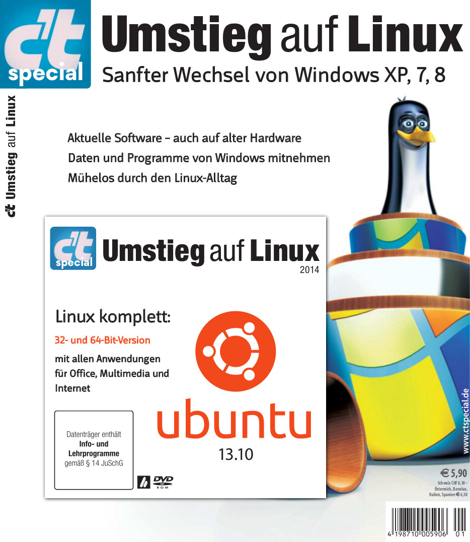 c't special Umstieg auf Linux