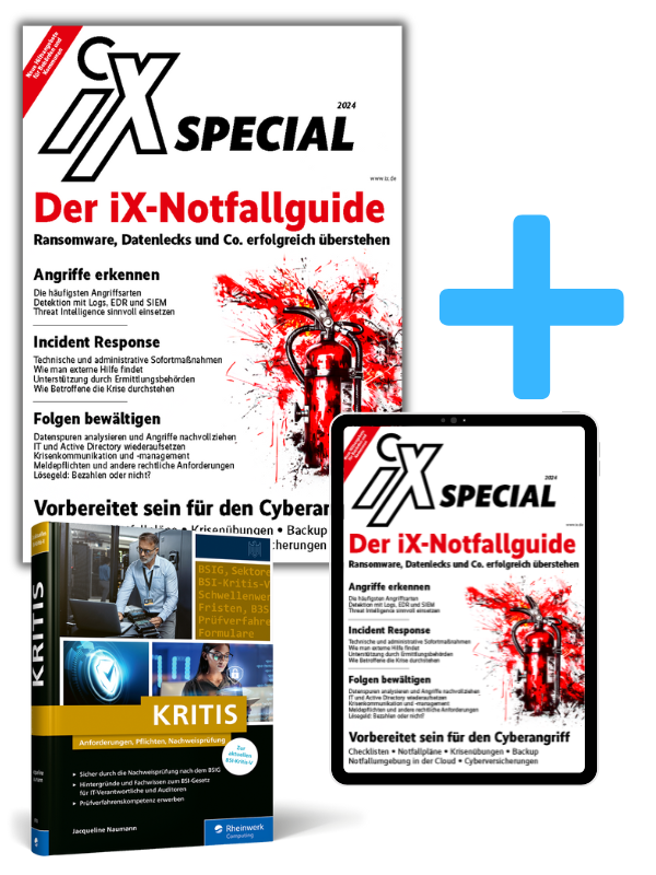 Superbundle iX Special 2024 - Der iX-Notfallguide (Heft + PDF + Buch)