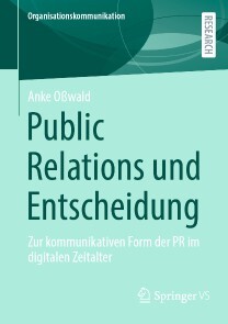 Produktbild für Public Relations und Entscheidung