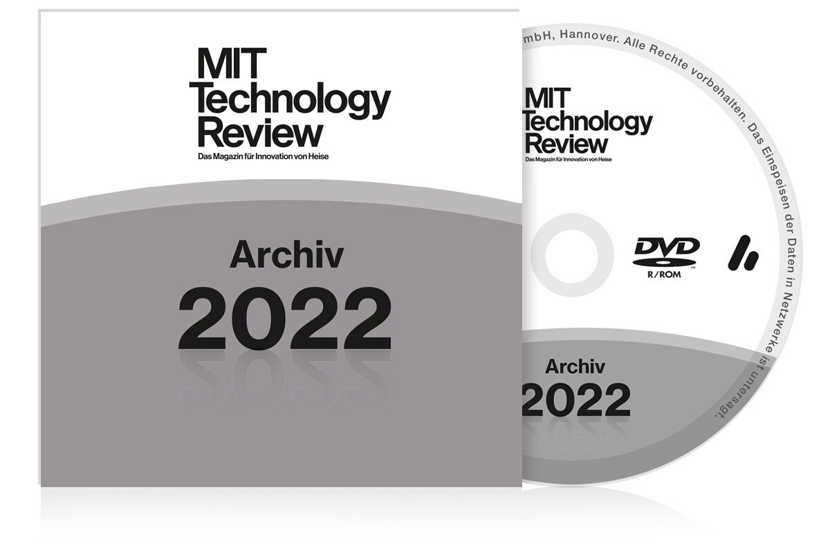 MIT Technology Review Archiv-DVD 2022