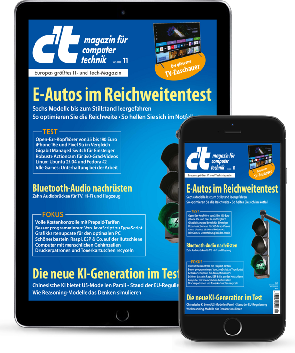 c't Digital Mini-Abo 5 Ausgaben c't Digital Mini-Abo 5 Ausgaben