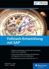 Produktbild für Fullstack-Entwicklung mit SAP