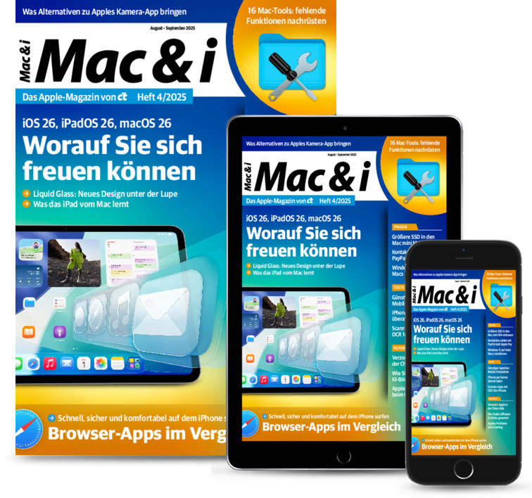Mac & i Miniabo Plus