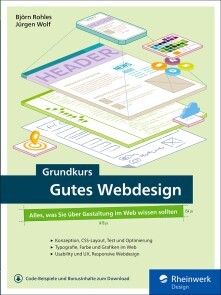 Produktbild für Grundkurs Gutes Webdesign