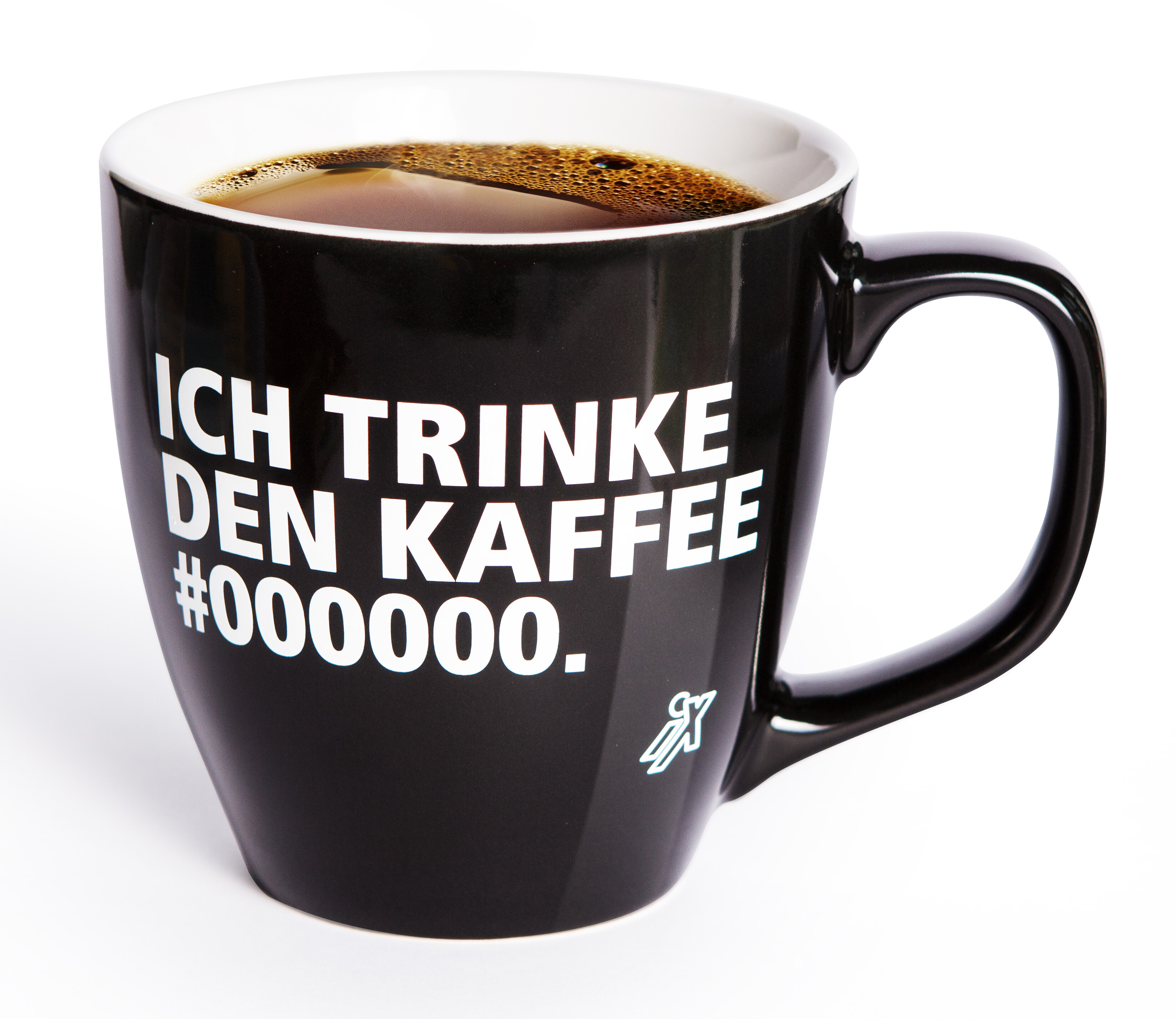 iX Kaffeebecher - Ich trinke den Kaffee #000000