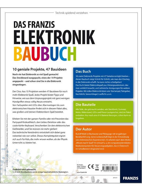 Das Franzis Elektronik Baubuch