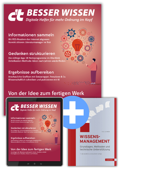 Superbundle c't Besser Wissen (Heft + PDF + Buch)