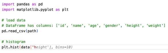 Informiert man die Sprach-KI per Kommentar über die Namen von Spalten eines Dataframes, dann schlägt das Programm selbstständig mögliche Felder beim Plotten der Daten vor (Abb. 4).