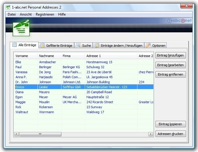  1-abc.net Personal Addresses