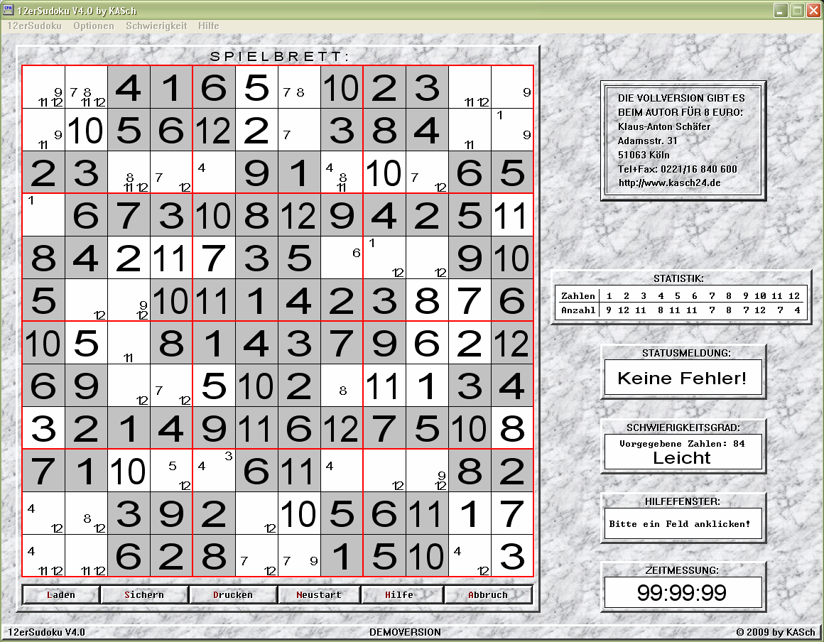 12erSudoku XP