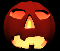  3D Halloween Pumpkin Screen Saver