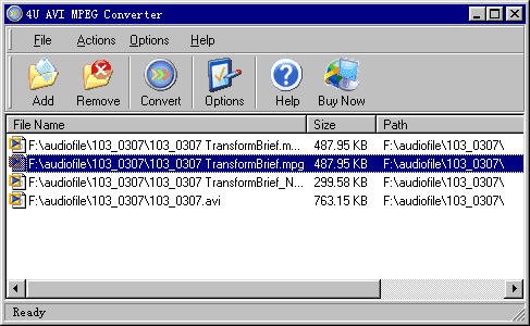  4U AVI MPEG Converter