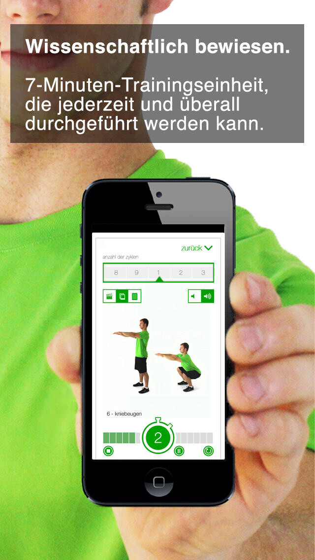  7 Min Workout - 7-Minuten-Trainingseinheit