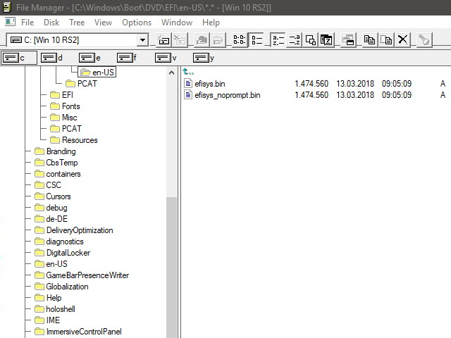  Windows Datei-Manager (Winfile)