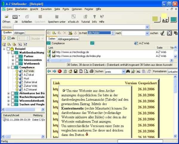 A-Z SiteReader