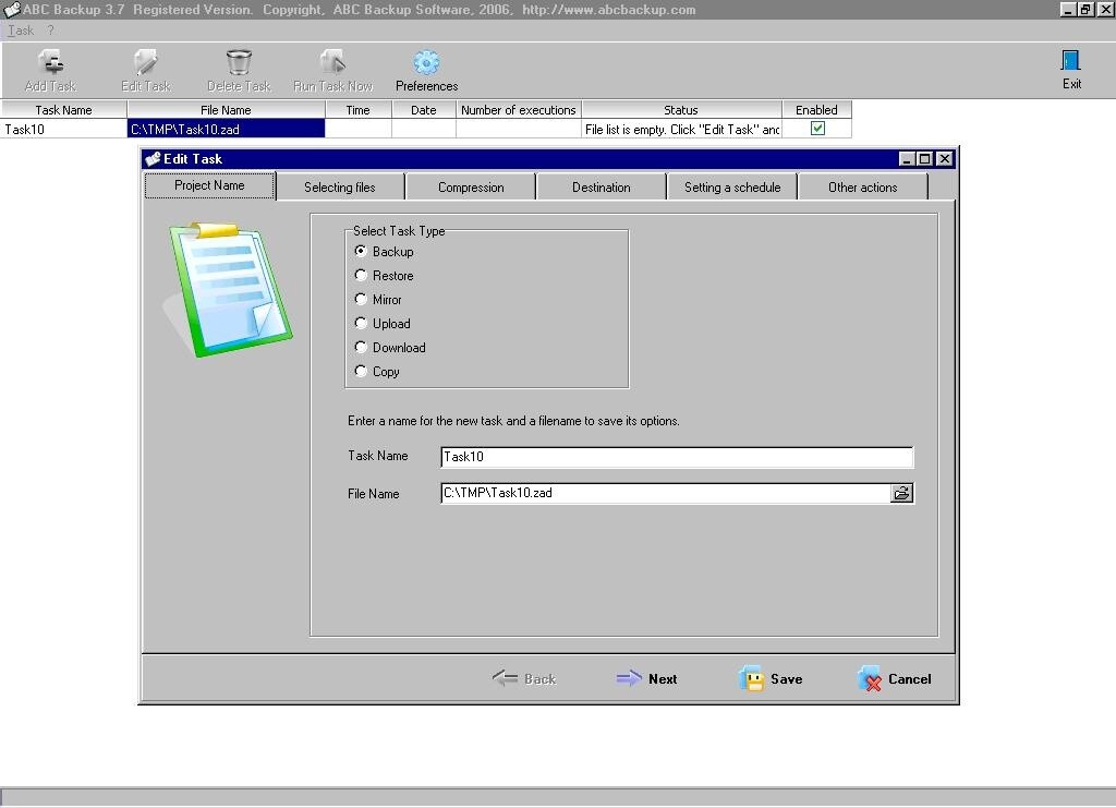  ABC Backup