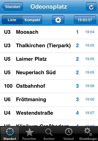 Abfahrtsmonitor