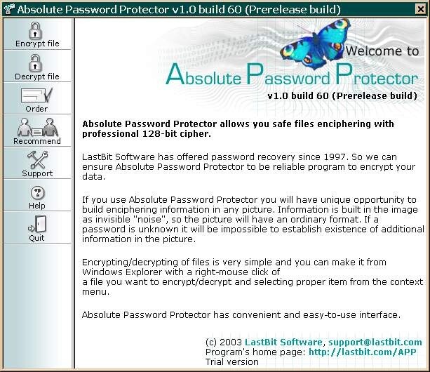  Absolute Password Protector