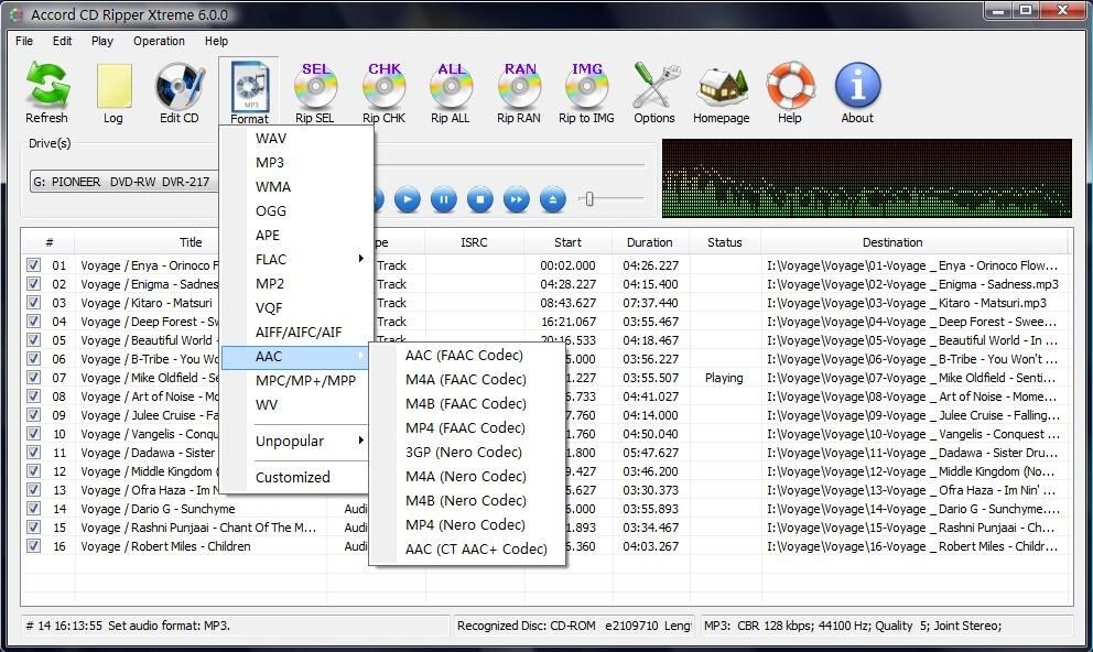  Accord CD Ripper