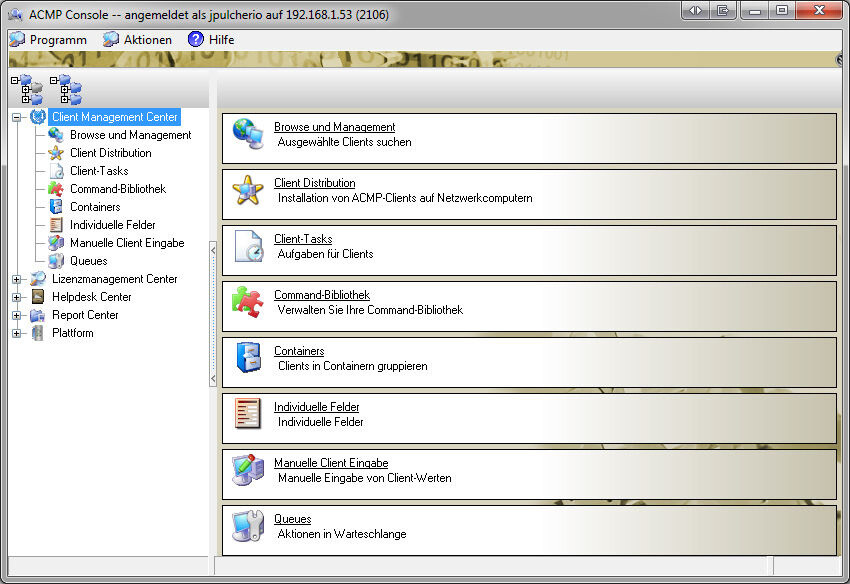  ACMP – Aagon Client Management Platform