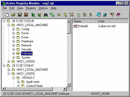 Active Registry Monitor