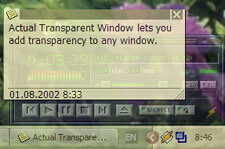  Actual Transparent Window
