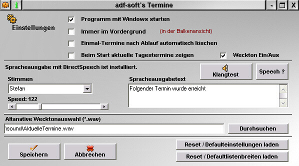  adf-soft´s Termine