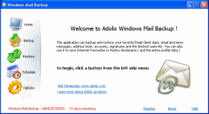  Adolix Windows Mail Backup