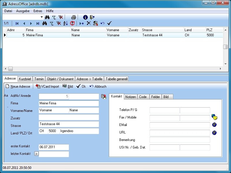 AdressOffice