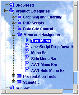 Advanced Java Tree Menu