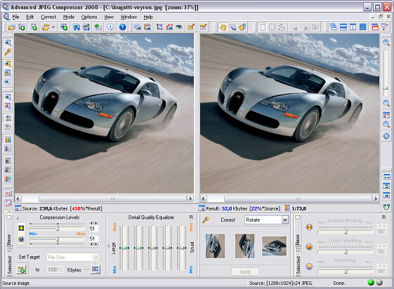  Advanced JPEG Compressor