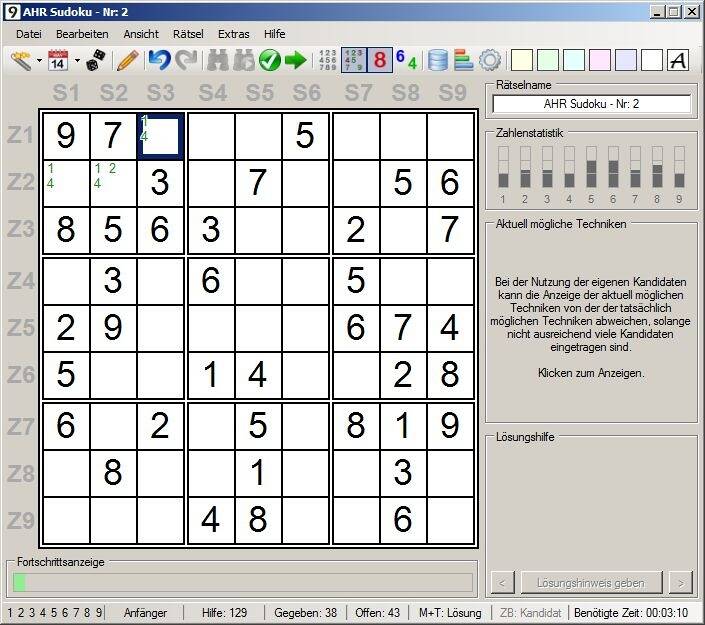 AHR Sudoku