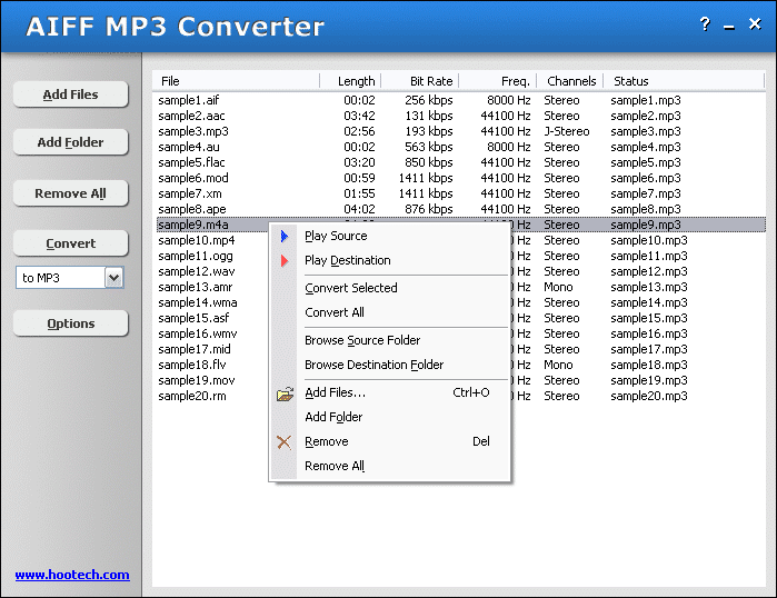  AIFF MP3 Converter