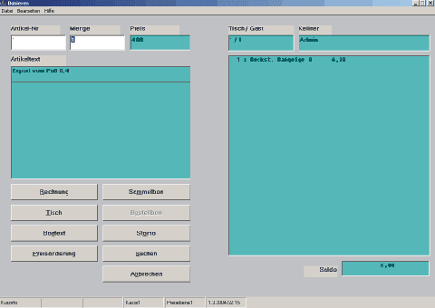  alinea-pos Kassensoftware